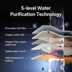 Ranein Nature Gas Tankless Water Heater, Up to 10.6 GPM, 191,100 BTU, Indoor Installation Instant Hot Water Heater with Zero Cold Water Start Function for Hydrotherapy