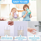 96Pack Water Bottle Cleaning Tablets, Bottle Bright Clean Stainless Steel, Thermos, Tumbler, Insulated and Reusable Water Bottles,Removes Stubborn Stains and Odors