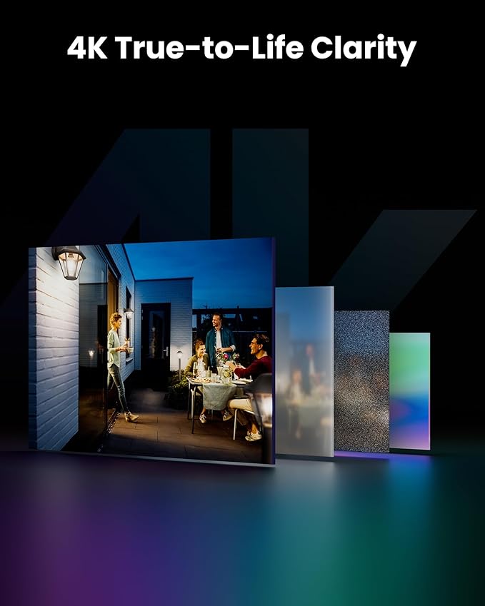 ZOSI 4K PoE Security Camera System,4pcs 4K C186 Aurora Lux Outdoor Indoor Wired Cameras,True Full Color Night Vision,Person Vehicle Detection,2 Way Audio,8MP 8CH NVR with 2TB HDD for 24/7 Recording