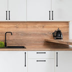 COTYKILEY 6 Pack 12.6Inch(320mm) Matte Black Cabinet Handles Black Kitchen Cabinet Pulls Cabinet Door Handles Kitchen Cabinet Hardware