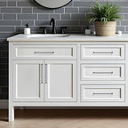 JOY DECOR Cabinet Pulls – 12-3/5 Inch Hole Center, Oil Rubbed Bronze, 5 Pack, Zinc Alloy Cabinet Handles for Drawers & Cupboard – Vintage Style Hardware for Kitchen, Bathroom, Dresser