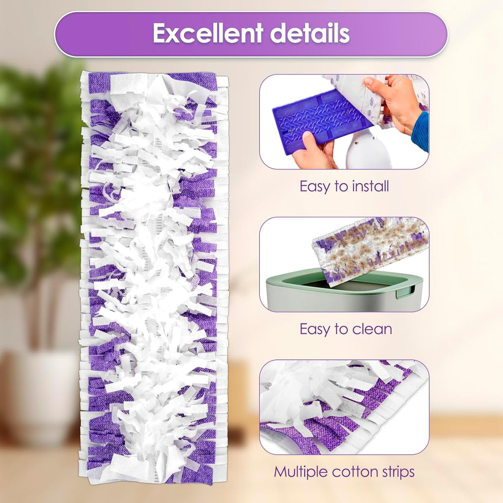 (35 Pack) Replacement Power Mop Pads for Swiffer PowerMop, Disposable PowerMop Mopping Pad Refills Compatible with Swiffer PowerMop, Multi-Surface Mop Pad Refills for Floor Cleaning