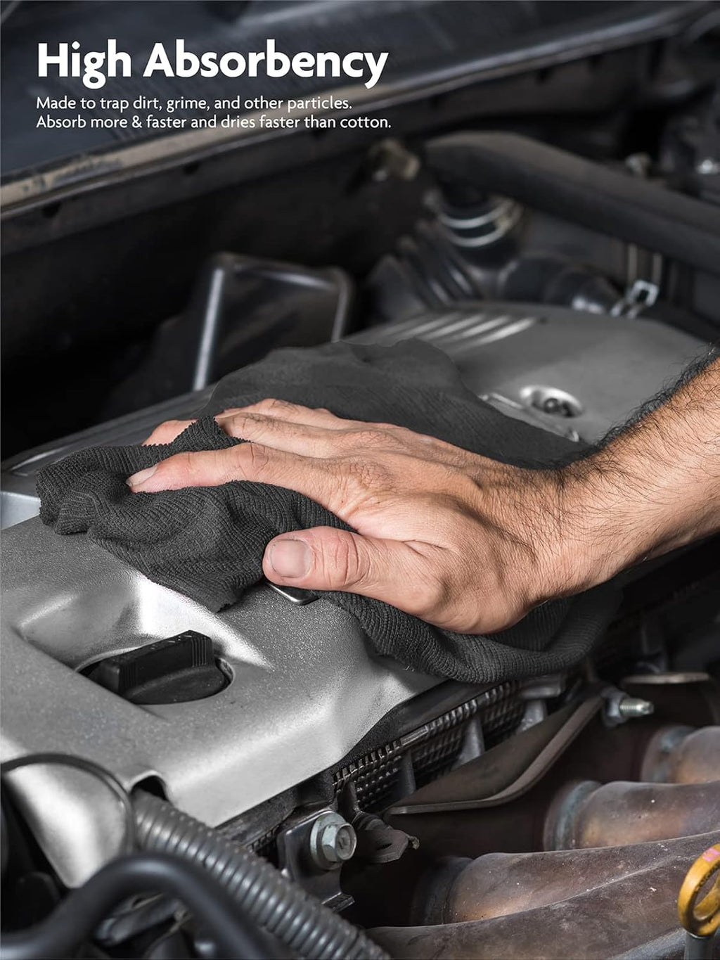 Fantasticlean Microfiber Cleaning Cloth Roll -40 Pack, Tear Away Microfiber Towels, 12" x 12", Reusable, Washable, Scratch Free, Ultra Absorbent for Car, Home Supplies, Shop (DimGrey)