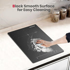 GASLAND Induction Cooktop 2 Burner, 3500W Built-in Induction Stovetop with Booster and Timer, 240V Electric Stove, 9 Power Levels, Slide Touch Control, Child Safety Lock