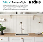 KRAUS Sellette Kitchen Bar Faucet, Oil Rubbed Bronze Finish, KPF-1681ORB