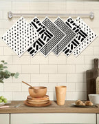 6 Pack Swedish Dishcloths for Kitchen - Reusable Dish Cloths for Washing Dishes Absorbent Cute Funny Kitchen Towels Cleaning Sponge, Line Drawing