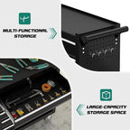 5-Drawer Rolling Tool Chest Toolbox, Rolling Tool Box with Wheels, Tool Chest with Keyed Locking System and Drawer Liners, Tool Box Organizer for Garage, Warehouse, Workshop