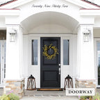 Darkaway Outdoor Wall Lights for House, Exterior Lighting Fixtures Wall Mount Outdoor Porch Lights Waterproof White Outdoor Sconce Lights with Seeded Glass for Patio Hallway Garage,2 Pack