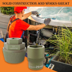 Bathtub Drain Remover Tool, 1-inch Socket Plating Coating Tub Drain Extractor, Remove The Old, Broken, Stubborn, Rusted Drain Tub Bathtub Stopper, Strong Grab Plumbing