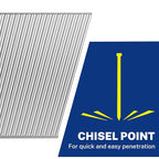 WORKPRO 1-1/2" 18 Gauge Brad Nails, 6000 Count Universal Brad Nails for Pneumatic, Electric Brad Nailer