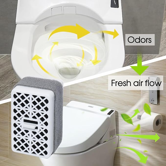 Deodorizer Filter for Toto Washlet THU9476 Deodorizer Cartridge Catalyst Replacement for S300 S350E C100 C200 S500E SW2044 K300 SW573 SW2034 SW3056,THU9476 Bidet Filter Cartridge for Toto Washlet