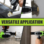 COMOWARE 10Pcs Titanium Oscillating Blades, Multi-Task Blades for Universal Saw, Fine Tooth Multitool, Suits Metal & Quick Release