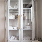 6 Pack Antique Brass Cabinet Pulls 10 Inch Kitchen Cabinet Handles Vintage Drawer Pulls Kitchen Handles for Cabinets Retro Dresser Pulls Drawer Handle