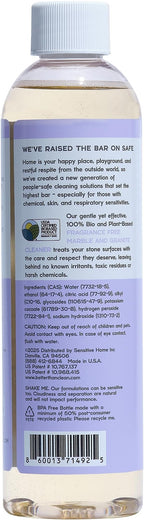 Marble & Granite Cleaner Concentrate - Plant-Based, Non-Toxic, Fragrance Free Cleaning Products - Slate, Marble, and Natural Stone Cleaner, – 8oz Makes 4 Bottles