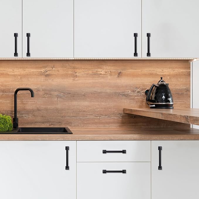 COTYKILEY 10 Pack 5 Inch(128mm) Oil Rubbed Bronze Cabinet Handles Kitchen Cabinet Pulls Cabinet Door Handles Kitchen Cabinet Hardware Cupboard Drawer Pulls Dresser Handles