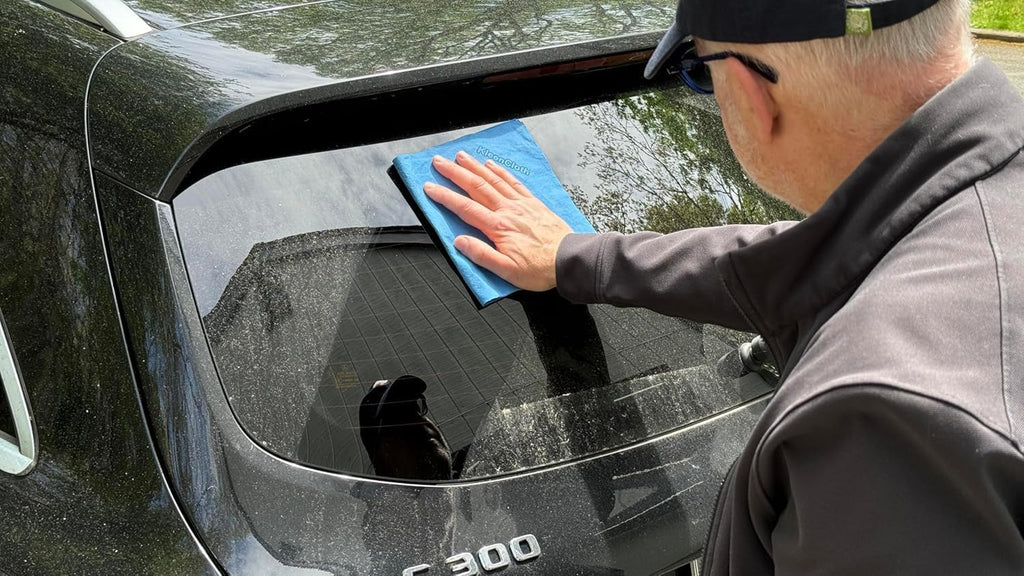 Reusable Antibacterial Cleaning Cloths – Removes 99.99% of Bacteria with Just Water | Silver-Embedded, Chemical, Odor, Streak & Scratch-Free for All Surfaces | 2 Pack