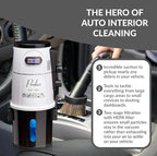 Prolux Professional Shop White Wall Mounted Garage Vac, Wet Dry Pick Up