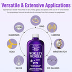 Worley's Wonder Jewelry & Glass Cleaner (32 Ounce Refill Bottle) - Jewelry Cleaner Spray for Gold, Silver, Diamonds, Gemstones, Glass, Marble, Electronics (Pack of 1)
