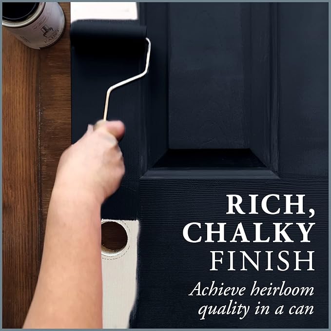 AMY HOWARD AT HOME Chalk-Based One Step Paint for Furniture, Cabinetry, Decor, Finish, and More | No Stripping, Sanding, or Priming | Dark Base | 16 Ounce | Midnight Dreams