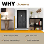 GSCIT Club Black Melamine Edge Banding, 2 inch x 50ft Edge Banding with Hot Melt Adhesive Pre-glued Cabinet Edge Banding Flexible Black Veneer Edging for Plywood