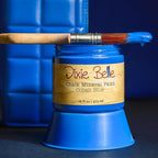Dixie Belle Paint Company Chalk Finish Furniture Paint - Cobalt Blue (16oz) - Matte Vibrant Blue Chic Chalk Mineral DIY Furniture Paint