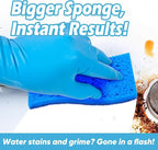 AIDEA XL Scrub Sponges Non-Scratch 12Count, Extra Large Sponges Kitchen, Sponge for Dishes, Cleans Fast Without Scratching Safe for Non-Stick Cookware, Cleaning Power for Kitchen, House