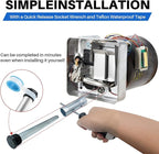 RV Water Heater Anode Rods 9.25" x 3/4" NPT (3-Pack), Premium Magnesium Anode Rod Kit for Suburban hot Water heaters 232767, Extended Life Protecting Anode Rods for Water Heater Liner