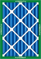 Filterbuy 18x24x4 Air Filter MERV 13 (MPR 1900) Health Defense Replacement (6-Pack), Electrostatic Pleated HVAC AC Furnace Filters, Made in USA (Actual Size: 17.50 x 23.38 x 3.63)