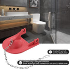 2 inch Toilet Flapper for Kohler GP1078440 Toilet Flapper, Flexible Rubber Toilet Plug Flapper, Toilet Tank Flapper Replacement, Red