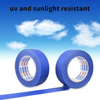 ADHES Blue Painters Tape Blue Tape Painting Tape for Walls,UV Anti,14 Days Clean Remove,1.41nch x 45yard,3Rolls