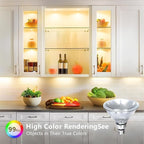 Par38 Halogen Flood Light Bulb 120V 90W, Dimmable PAR38 90W Light Bulbs, E26 Medium Base, Warm White, High Output Reflector Flood Lights for Indoor, 2 Pcs