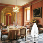 B11 Lighting Torpedo Clear C35 CTC 40W E26 Base Decorative Incandescent Light Bulbs 120V for Chandeliers, Ceiling Fan Lights, Pendants, Wall Sconces, Dimmable, Warm White 2700K (6 Pack)