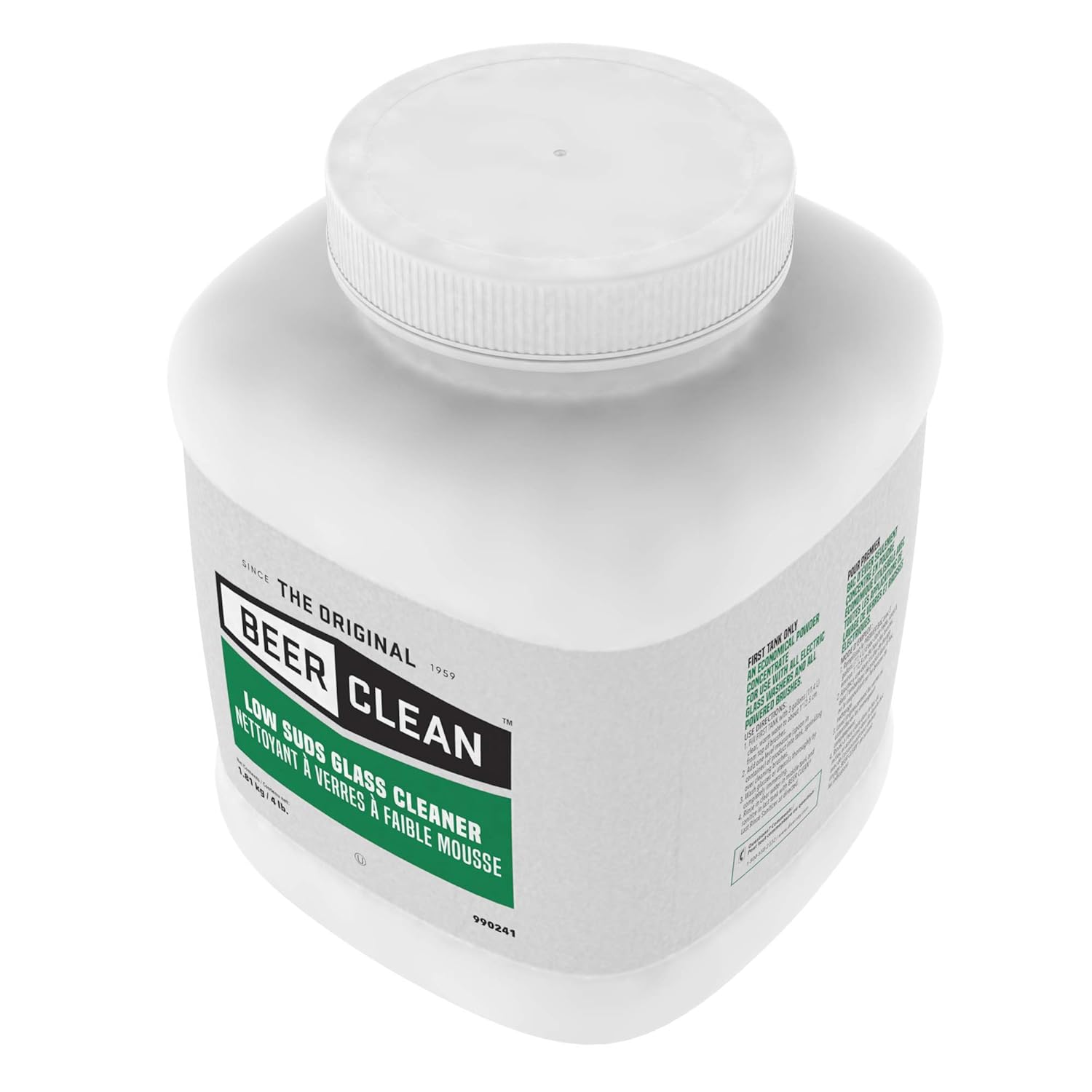 Diversey - 990241 Beer Clean Low Suds Glass Cleaner (4-Pound, 2-Pack)