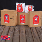 25Lb Box Eco-T Paint Rags - White T-Shirt Material, 100% Recycled, Eco-Friendly, High Absorbency, Low Lint, Low-Cost, Painting and Cleaning Cloth