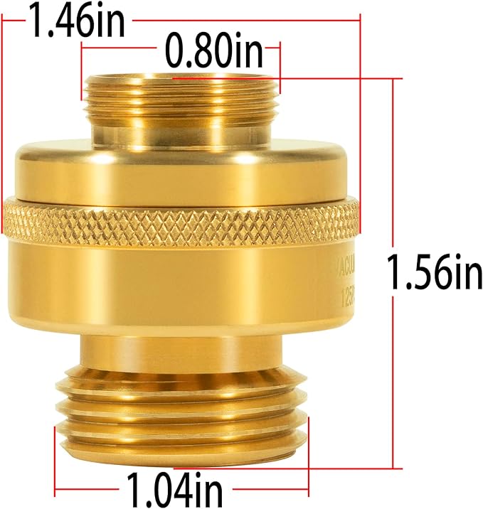 34HF-BR Vacuum Breaker Replacement Compatible with Woodford Model 24 43 44 45 46 65 74 75 and 84, Wall Hydrants Single Check