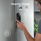 Professional Digital Meat Thermometer, 1 Sec Instant Read, ±0.5℉ Accuracy NIST&NSF Certified Food Thermometer, Auto-Rotate Bright LED Screen, 100% Waterproof Cooking Thermometer for Grill BBQ, Black