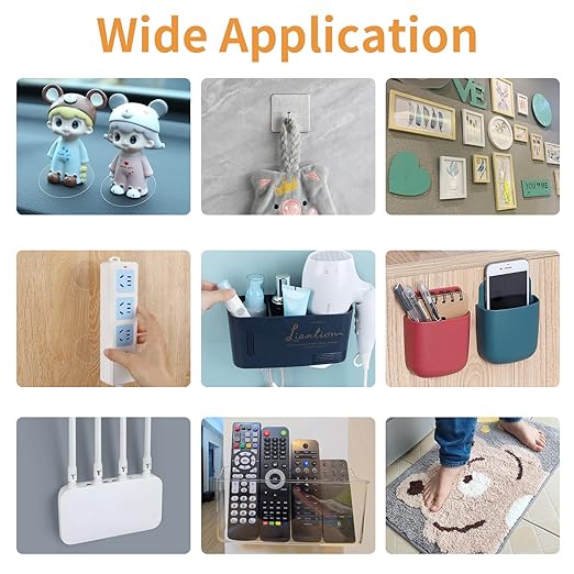 10PCS Heavy Duty Double Sided Adhesive Mounting Circle Tape- Waterproof,Strong Adhesion,Clear, High Strength,No Residue Removability for Hanging,Wall Mounting, Home Decor,Adhesive for Shower