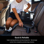 Cutewolf Portable Carpet & Upholstery Cleaner Machine, Handheld Spot Remover, 16Kpa Strong Suction Multi-purpose Deep Cleaner for Couch, Car, Stairs, Rugs, Pet Stains