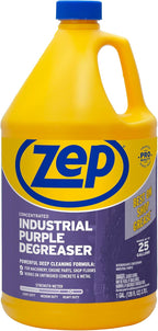 Zep Industrial Purple Cleaner and Degreaser Concentrate - 1 Gallon (Case of 4) R45810 Most Powerful Deep Cleaning Formula