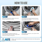 Home Cleaner Gel, Cleaner for Washing Machine, Refrigerator Strips, Household Shower, Kitchen Sinks, Walls, Tiles, Bathrooms- 5 fl oz