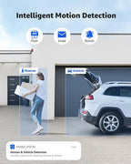 ANNKE H1200 12MP Security Camera System, 12MP H.265+ 8CH NVR and 4 X 12 Megapixel UHD PoE Surveillance IP Cam with Smart Dual Light, AI Human&Vehicle Detection, Color Night Vision (2TB Hard Drive)