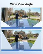 LongPlus Smart 4K 8CH Home Security Camera System, 4Pcs Wired PoE IP Cameras System Outdoor with Person/Pet/Vehicle Detection, 12MP 8CH NVR with 2TB HDD for 24-7 Recording, LP8ME84B1