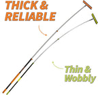 5-24 ft Window Washer Squeegee Kit with Extension Pole (30+ Foot Reach) // Long Handle Squeegee for Window Cleaning & Car Cleaning Multi-Use//Telescopic Professional Window Cleaning Squeegee for Home