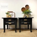 Dixie Belle Paint Company Chalk Finish Furniture Paint - Caviar (1 Gallon - 128oz) - Matte Black Chic Chalk Mineral DIY Furniture Paint