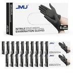 JMU Nitrile Gloves Small Case, 4000 Count, 3.5Mil Disposable Medical Exam Gloves Latex Free Powder Free