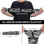 Men Women Anti-Slip Cooling Arm Sleeves Comfortable Sunshade for Summer Sports