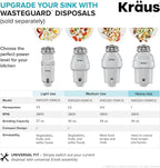 KRAUS Standart Pro 30 -inch Undermount Single Bowl 16 Gauge Stainless Steel Kitchen Sink, KHU100-30