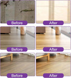 Floor Cleaning Tablets Sheets, Method Hardwood Floor Cleaner and Polish Pack of 300, Concentrate Mild Scent For RV Wall Tiles, Hardwood, Laminate Floor, Purple