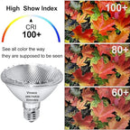 Par30 Short Neck, 6pcs PAR30 39W 120V Halogen Light Bulbs, Dimmable. Premium Quality for Long Lasting Life, E26 Base, 3000K Warm White, par30 Flood Light Great for Accent Lighting, Tracking Lighting