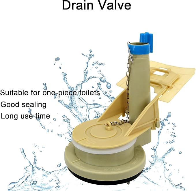 Toilet Flush Valve Replacement Parts for 1 Piece Toilet,3-Inch Flush Hole Toilet Repair Kits,Compatible with TOTO THU Series Flush Valve